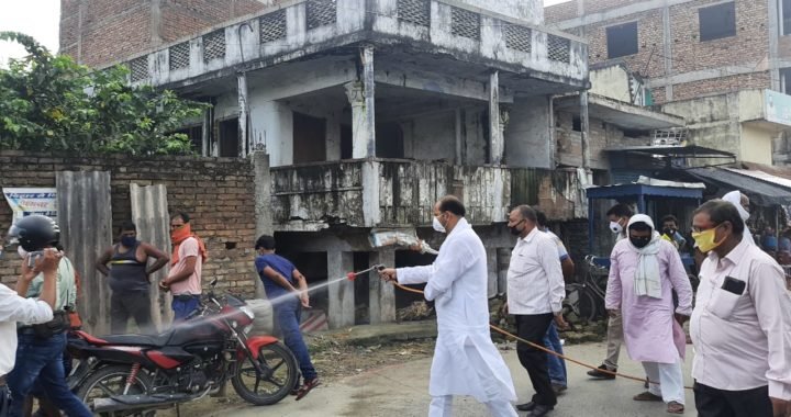 आगामी 20 से 25 दिनों में समस्तीपुर विधानसभा क्षेत्र का हर एक मोहल्ला पूर्णतः सैनिटाइजड हो जाएगा -विधायक