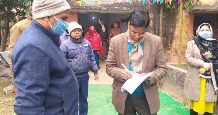 प्रारंभ हुई इंटरमीडिएट वार्षिक परीक्षा- किया जा रहा कोरोना गाइडलाइन का पालन